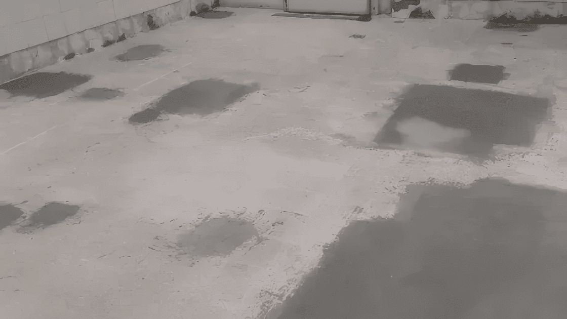 renovation-of-the-kitchen-flooring-cop. Renovation of a floor designed to last safely - caso studio - Winkler Chimica