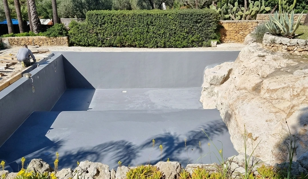 SISTEMA RESINE, PISCINA SIRACUSA, SICILIA